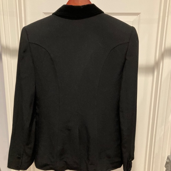 Blumarine blazer, black, size 6 - Picture 3 of 5